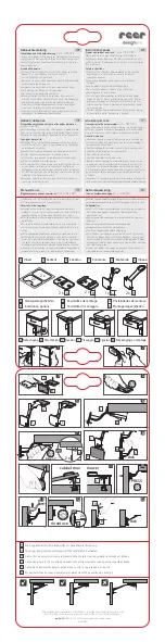 Reer DesignLine 71011 Instruction Manual preview