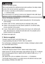 Preview for 21 page of Reer PI M18 F Original Operating Instructions