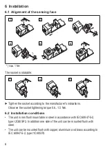 Предварительный просмотр 30 страницы Reer PI SQ F-NF Original Operating Instructions