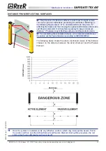 Preview for 27 page of Reer SAFEGATE MAL2P TRX Installation, Use And Maintenance Manual