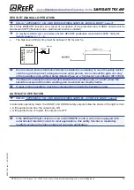 Preview for 35 page of Reer SAFEGATE MAL2P TRX Installation, Use And Maintenance Manual