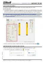 Preview for 70 page of Reer SAFEGATE MAL2P TRX Installation, Use And Maintenance Manual