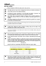 Preview for 5 page of Reer VISION MXL Installation, Use And Maintenance Manual