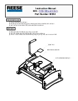 Reese 30054 Instruction Manual preview