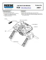 Preview for 1 page of Reese 30867 Instruction Manual