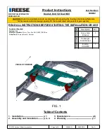 Reese Bracket-Ford SD Dual Whl Product Instructions предпросмотр