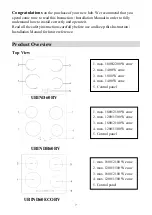 Preview for 7 page of Reeva RUBIND30BV Instruction Manual / Installation Manual