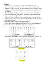 Preview for 27 page of Reeva RUBIND30BV Instruction Manual / Installation Manual