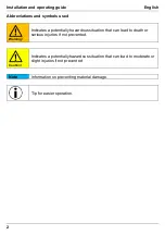 Preview for 4 page of Refco 4682293 Installation And Operating Manual