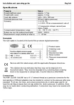 Preview for 6 page of Refco 4682293 Installation And Operating Manual