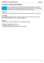 Preview for 13 page of Refco 4682293 Installation And Operating Manual