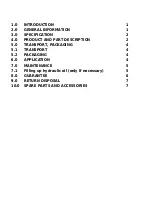 Preview for 3 page of Refco 4687051 Instruction Manual