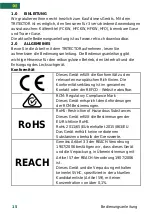 Предварительный просмотр 18 страницы Refco 4688374 Instruction Manual