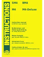 Refco BM4 Instructions Manual preview