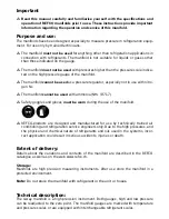 Preview for 4 page of Refco BM4 Instructions Manual