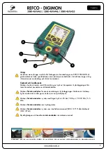 Предварительный просмотр 7 страницы Refco DIGIMON Manual