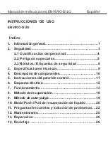 Предварительный просмотр 107 страницы Refco ENVIRO-DUO Instruction Manual