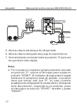 Предварительный просмотр 124 страницы Refco ENVIRO-DUO Instruction Manual