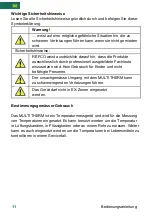 Предварительный просмотр 14 страницы Refco MULTITHERM 4688582 Instruction Manual