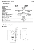 Preview for 3 page of Refco TSC-093 Instruction Manual