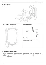 Preview for 4 page of Refco TSC-093 Instruction Manual