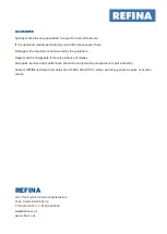 Preview for 8 page of REFINA SCHWAMMFIX SWM680P User & Safety Instructions