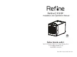 Refine CS120P Installation And Operation Manual preview