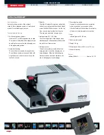 Preview for 4 page of Reflecta 2000 AF Brochure & Specs