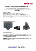 Preview for 1 page of Reflecta RPL 170 User Manual