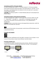 Preview for 2 page of Reflecta RPL 170 User Manual