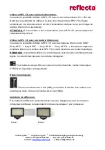 Preview for 8 page of Reflecta RPL 170 User Manual