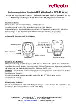 Preview for 1 page of Reflecta RRL 49 Makro Operating Instructions Manual