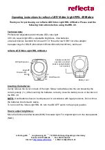 Preview for 3 page of Reflecta RRL 49 Makro Operating Instructions Manual