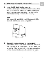 Preview for 8 page of Reflecta x10-Scan User Manual