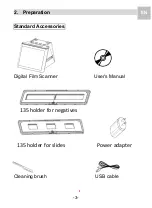 Preview for 4 page of Reflecta x11-Scan User Manual