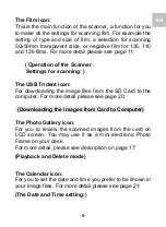 Preview for 9 page of Reflecta x11-Scan User Manual