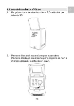 Preview for 219 page of Reflecta x7-scan User Manual