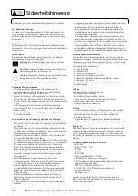 Preview for 16 page of Reflex AB 100 / 1 C Instructions For Use Manual