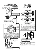 Preview for 2 page of Reflex Dual Brite Motion Sensing Coach Light SL-4180/84 - A Owner'S Manual