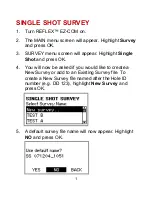 Preview for 3 page of Reflex EZ-TRAC Field Manual