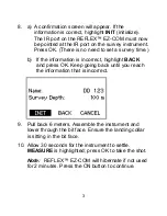 Preview for 5 page of Reflex EZ-TRAC Field Manual