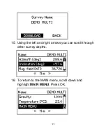 Preview for 13 page of Reflex EZ-TRAC Field Manual