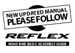 Reflex ROAD BIKE BASIC Assembly Manual preview
