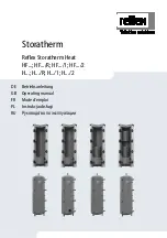 Reflex Storatherm H  Series Operating Manual preview