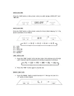 Preview for 8 page of Reflexion AIO-1000 Use And Care Manual