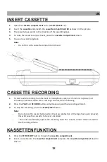 Предварительный просмотр 18 страницы Reflexion CCR8014 User Manual