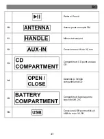 Preview for 43 page of Reflexion CDR614U User Manual