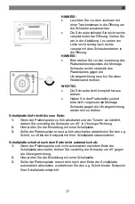 Предварительный просмотр 17 страницы Reflexion HIF1897T Manual