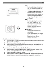 Предварительный просмотр 36 страницы Reflexion HIF1897T Manual