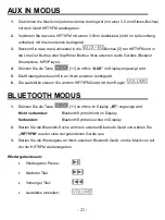 Предварительный просмотр 21 страницы Reflexion HIF79FM User Manual